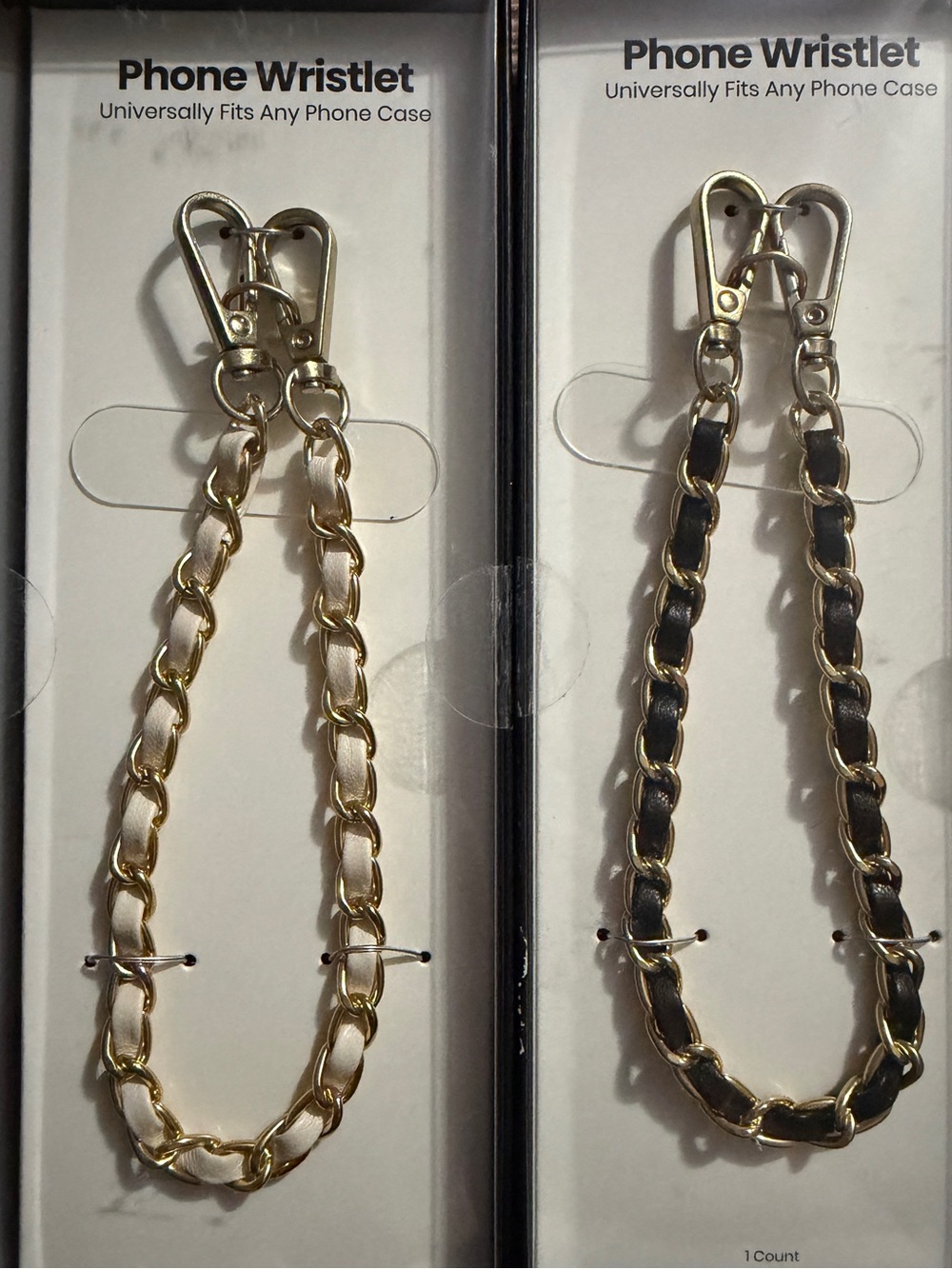 Wristlet Phone Strap - heyday™ Gold
Chain with Faux Leather *YOU PICK COLOR*